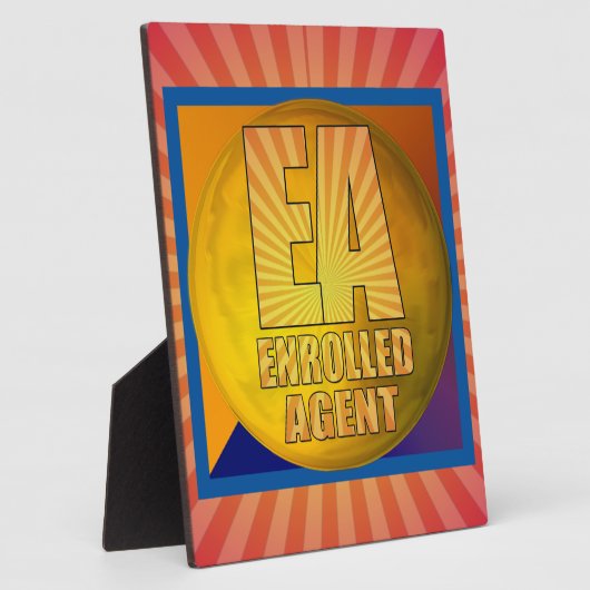 EAロゴ登録エージェント フォトプラーク (側面)