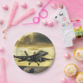 Ea18gグロウラー戦闘機ジェット機機機機機発射機搭載 ペーパープレート (パーティー)