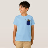 EA-小型のワイシャツのカンガルー Tシャツ (正面フル)