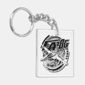 EA-18Gグローラーキーチェーンアクリルキーチェーン キーホルダー (正面左)