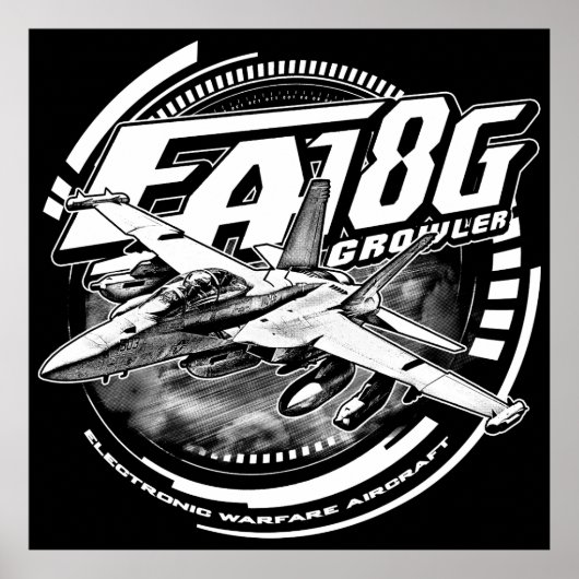 EA-18G Growlerポスター ポスター (正面)
