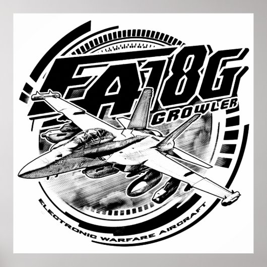 EA-18G Growlerポスター ポスター (正面)