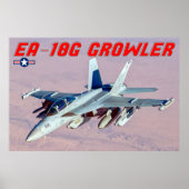 EA-18G GROWLER ポスター (正面)