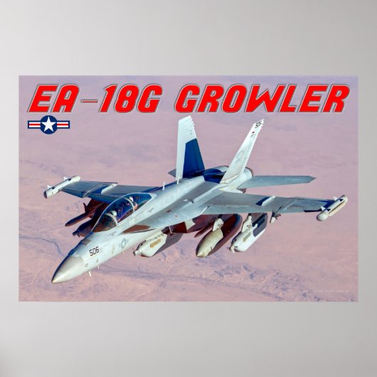 EA-18G GROWLER ポスター (正面)
