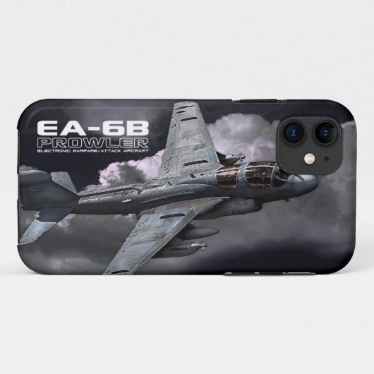 EA-6BのProwler Case-Mate iPhoneケース (裏面(横))