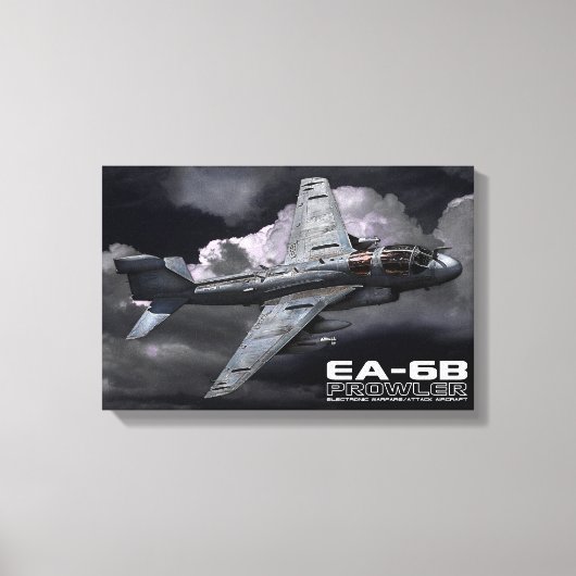 EA-6Bプローラー キャンバスプリント (正面)
