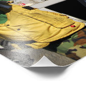 EA-6B Prowlerがフライトデッキから起動 フォトプリント (角)