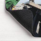 EA-6B Prowlerがフライトデッキから起動 マウスパッド (コーナー)