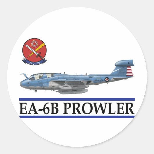 EA-6B「Prowler」 ラウンドシール (正面)
