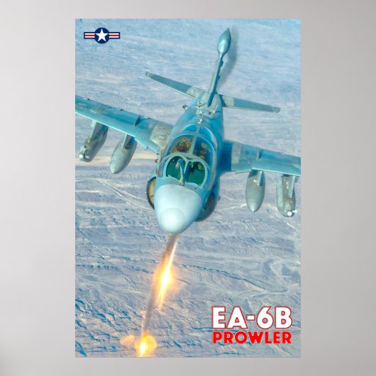 EA-6B PROWLER - FLARES! ポスター (正面)