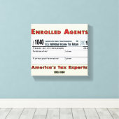 EA America税専門事務所キャンバス キャンバスプリント (インサイチュ (ウッドフロア))