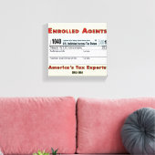 EA America税専門事務所キャンバス キャンバスプリント (インサイチュ (リビング))