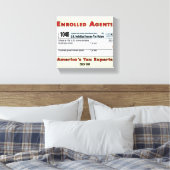 EA America税専門事務所キャンバス キャンバスプリント (インサイチュ (寝室))