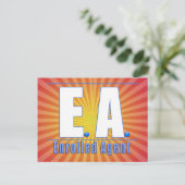 EA LOGO1登録エージェント ポストカード (スタンド正面)