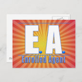 EA LOGO1登録エージェント ポストカード (正面/裏面)