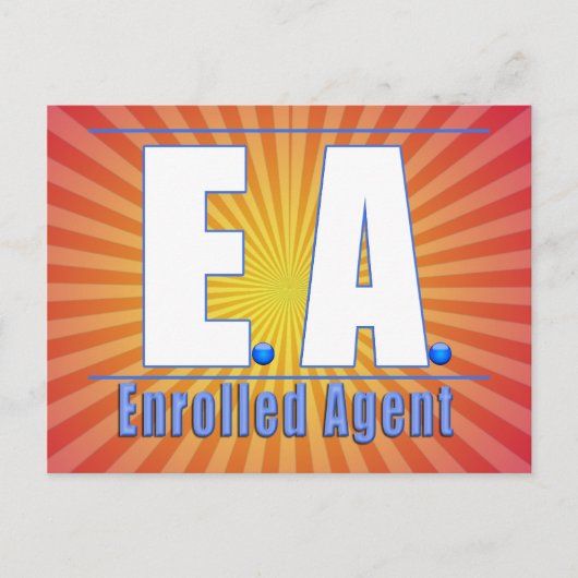 EA LOGO1登録エージェント ポストカード (正面)