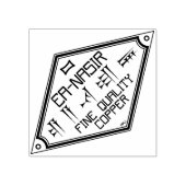 Ea-Nasir品質素晴らし銅 ラバースタンプ (インプリント)