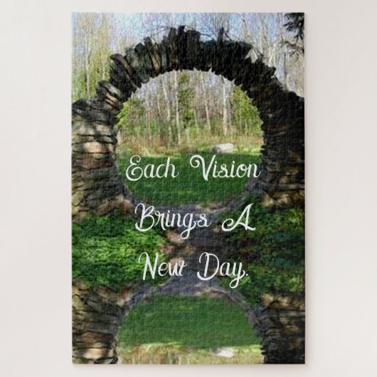 EACH VISION BRINGS A NEW DAY Puzzle ジグソーパズル (縦)