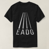 EADG 4 String PerspectiveBass GuitarBass Player 65 Tシャツ (デザイン正面)