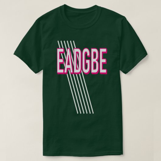 EADGBE1 Tシャツ (デザイン正面)