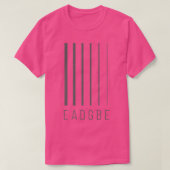 EADGBE 6 String Guitar Player & GuitaristCool282 Tシャツ (デザイン正面)