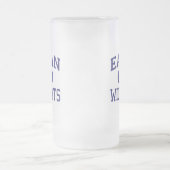 Eagan -山猫-高等学校- Eaganミネソタ フロストグラスビールジョッキ (中央)