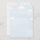 Eagerly Awaiting Baby Boy Bear Shower サンキューカード (裏面)