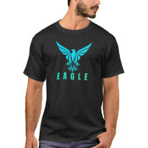 EagleイメージプリントTシャツ