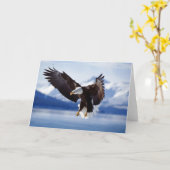 Eagleグリーティングカード カード (黄色い花)