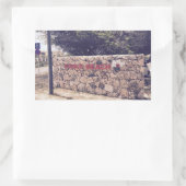 Eagleビーチ – 長方形シール、光沢 長方形シール (バッグ)