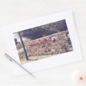 Eagleビーチ – 長方形シール、光沢 長方形シール (封筒)