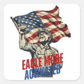 Eagleモードがアクティブ スクエアシール (正面)