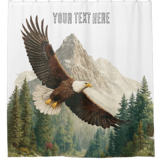 Eagle シャワーカーテン (正面)