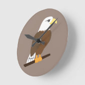 Eagle ラウンド壁時計 (傾斜)