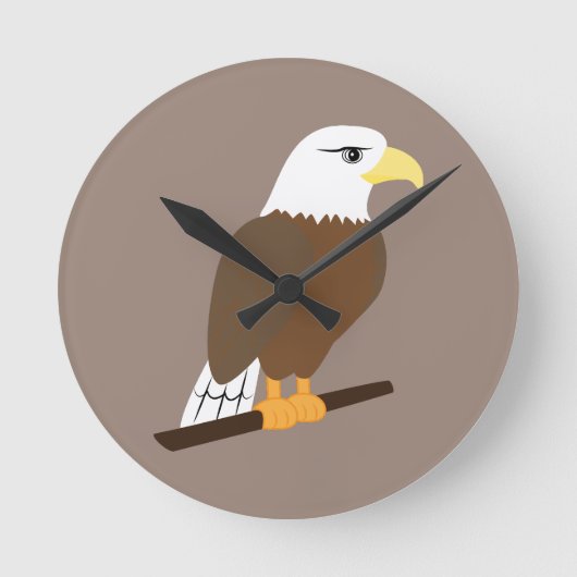 Eagle ラウンド壁時計 (正面)