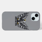 Eagle 生まれ iPhone 15ケースを上昇させる Case-Mate iPhoneケース (裏面 (横))