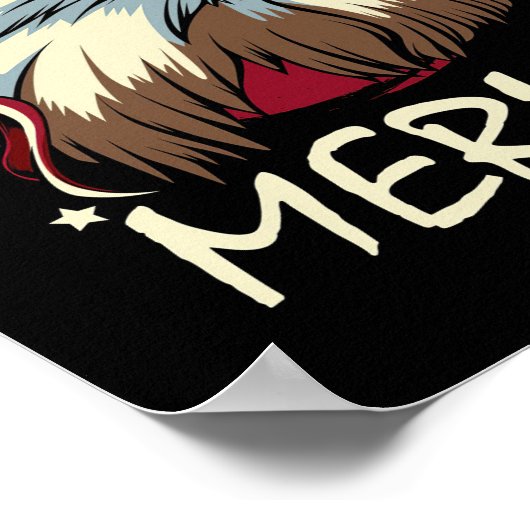 Eagle 4th Of July American ポスター (角)