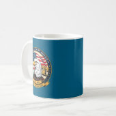 Eagle And Flag 1776-2026 250th Birthday America  コーヒーマグカップ (正面左)