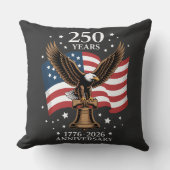 Eagle and Flag 250 Years of America 1776-2026 クッション (正面)