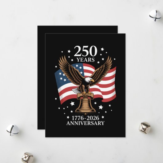 Eagle and Flag 250 Years of America 1776-2026 シーズンカード (正面/裏面インサイチュ)