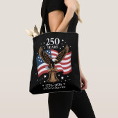 Eagle and Flag 250 Years of America 1776-2026 トートバッグ (クローズアップ)