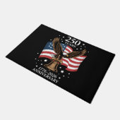 Eagle and Flag 250 Years of America 1776-2026 ドアマット (アングル)
