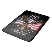 Eagle and Flag 250 Years of America 1776-2026 バスマット (アングル)