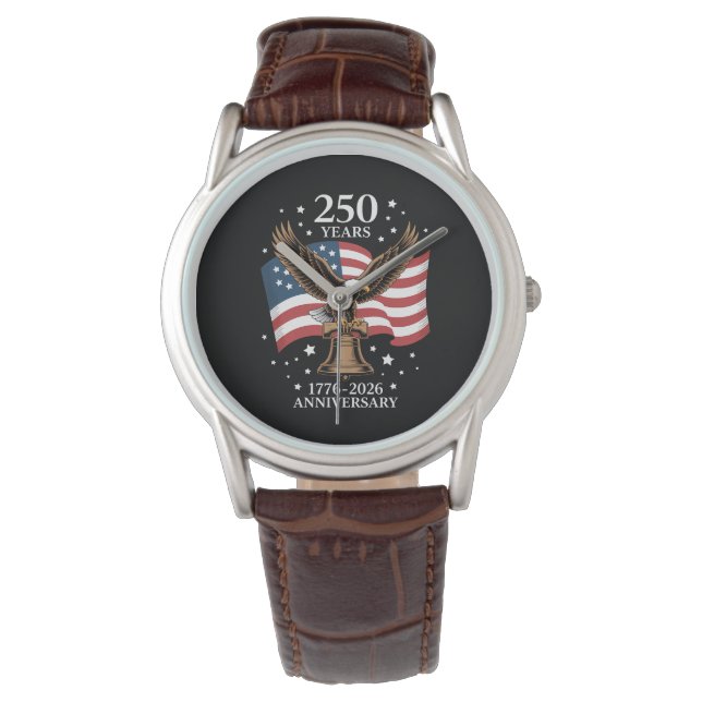 Eagle and Flag 250 Years of America 1776-2026 腕時計 (正面)