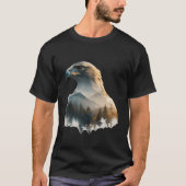Eagle Animal Lover Artwork Wildlife Forest Graphic Tシャツ (正面)