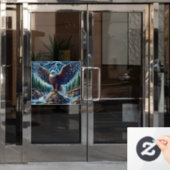 Eagle Art Window Cling ウィンドウサイン (オフィスドア)