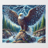 Eagle Art Window Cling ウィンドウサイン (シート)