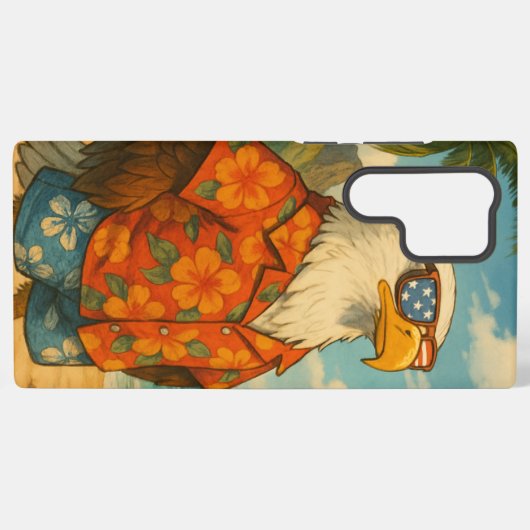 Eagle Beach  Samsung Galaxyケース (裏面横)