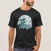 Eagle Bird American Bald Eagle  1 Tシャツ (正面)