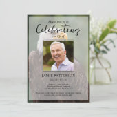 Eagle Bird, Celebration of Life, Funeral Photo 招待状 (スタンド正面)